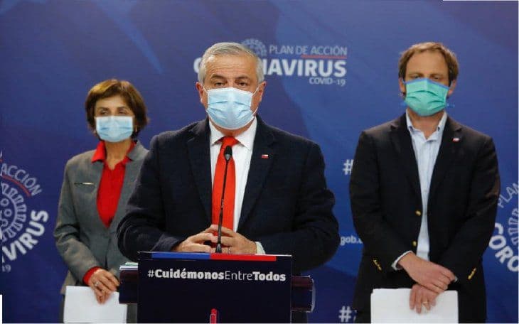 El coronavirus no da tregua en Chile, donde los casos ya superan los 50.000