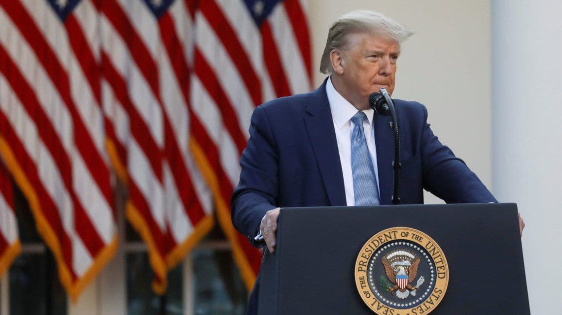 Trump declaró esencial la apertura de templos religiosos en medio de la pandemia y amenazó a los gobernadores