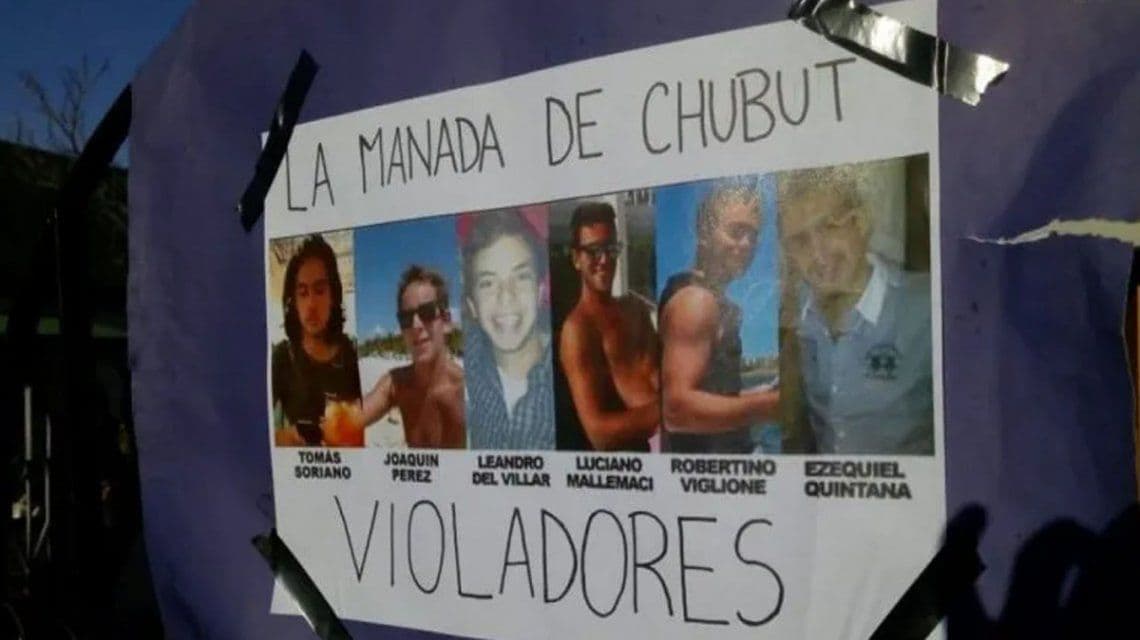Chubut: fiscal justifica una violación en manada por «desahogo sexual»