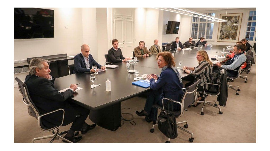 Alberto Fernández y Larreta analizaron la situación de los chicos durante la cuarentena