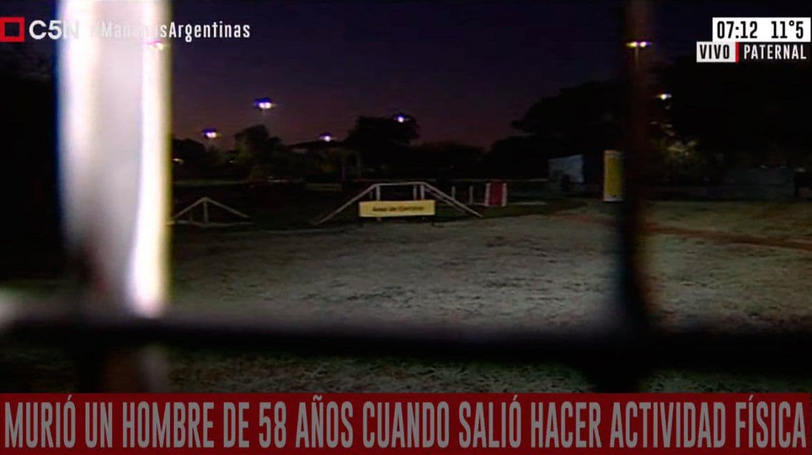 Un hombre de 58 años murió mientras hacía actividad física en La Paternal
